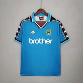 Manchester City 97/99 home Football kit - Footyb